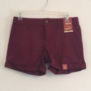 Maroon Arizona Shorts